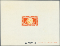 (*) Monaco: 1949, 100th Anniversary Of Birth Of Albert I., 20 Fr. To 200 Fr. Airmails, Six Epreuve De Luxe (small - Neufs