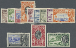 * Kaiman-Inseln / Cayman Islands: 1935, Pictorial Definitives Complete Set, Mint Lightly Hinged, SG. £ 200 - Cayman (Isole)