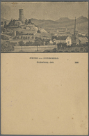 GA Ansichtskarten: Vorläufer: 1884, GODESBERG, Vorläuferkarte 5 Pf. Lila Als Privatganzsache, Ungebrauc - Non Classificati
