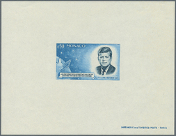 **/* Monaco: 1964, 1st Death Anniversary Of J.F.Kennedy, Both Bloc Speciaux, Mint O.g. (Maury BS8 - 600,- € For U/m - Unused Stamps