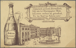 Ansichtskarten: Vorläufer: 1885 Ca., HANNOVER, Vorläuferkarte Des Verlages Franz Scheiner, Würzburg - Non Classificati