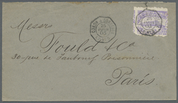 Br Kolumbien: 1903. Envelope To Paris Bearing Yvert 143, 20c Violet Tied By Octagonal French Paquebot 'Colon A Bourdeaux - Colombia