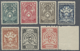 ** Niederlande - Schiffstresormarken (Brandkastzegels): Ausgabe 1921 Komplett, Postfrischer Qualitätssatz - Other & Unclassified