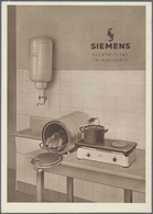 Ansichtskarten: Motive / Thematics: HAUSHALT: Ca. 1930/1950, "SIEMENS Haushaltsgeräte", 6 Karten, Da - Other & Unclassified