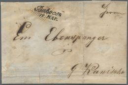 Br Österreich: 1850: 6 Kreuzer Brown, Machine Paper Type III,  Diagonally Bisected As Accepted 3 Kreuzer Postage- - Unused Stamps