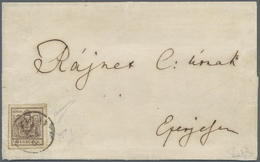 Br Österreich: 1850,  6 Kreuzer Brown, Hand Paper Type III, Line Perforation 14 (so-called "Tokay Roulette") On C - Neufs