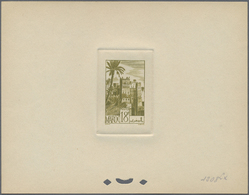 (*) Marokko: 1948, 18fr. Kasbah, Group Of Eight Epreuve In Differing Colours. Maury Refers To 277 - Morocco (1956-...)