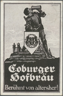 Ansichtskarten: Motive / Thematics: WERBUNG/ALKOHOL: 5 Karten - SEKT 1907 "KUPFERBERG GOLD Ein Selte - Other & Unclassified