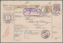 GA Österreich: 1897/1899, Drei Begleitadressen 5 Kr. Mit Unterschiedl. Zusatzfrankaturen U.a. 1 X 50 Kr. Von Gabl - Nuovi