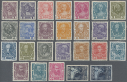 ** Österreich: 1908, 60 Jähr. Regierungsjubiläum, 26 Verschiedene Farbprobedrucke Aus 1 - 60 Heller (diese Kurzbe - Unused Stamps