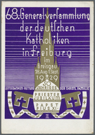 Ansichtskarten: Baden-Württemberg: FREIBURG (alte PLZ 7800), "68. Generalversammlung Der Deutschen K - Andere & Zonder Classificatie