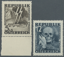 ** Österreich: 1946, Zwei Werte, Taufrisch, Ia Zentrierter Luxussatz, Unsigniert, A.N.K. 2.600.- Euro - Unused Stamps