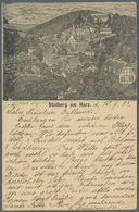 GA Ansichtskarten: Sachsen-Anhalt: STOLBERG Am Harz (alte PLZ 4713), Frühe Privatganzsache, Gebraucht 1 - Andere & Zonder Classificatie