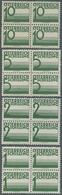 ** Österreich - Portomarken: 1925, Portomarken, Schneeweiße Luxusserie Als VIERERBLOCKS, A.N.K. 3.200.- Euro - Postage Due