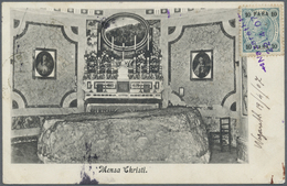 Br Österreichische Post In Der Levante: 1907. Picture Post Card Of 'Mensa Christi' Written From Nazareth Dated '1 - Levant Autrichien