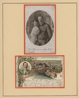 Ansichtskarten: Politik / Politics: KAISER WILHELM II/FAMILIE, 1900/1940 (ca.), Umfassende Sammlung - People