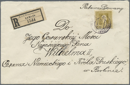 Br Österreichisch-Ungarische Feldpost - Allgemeine Ausgabe: 1918: Rekom. Auslands-Feldpostbrief Vom K.u.K Etappen - Other & Unclassified