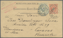 GA Österreich - Ganzsachen: 1883, GA-Karte 5 Kr. Doppeladler Mit Zusatzfrankatur 3 Kr. Von "NIKOLSBURG 22.3.87" M - Other & Unclassified