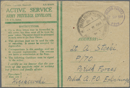 Br Polen - Besonderheiten: 1944. Stampless Envelope Headed 'Active Service/Army Privilege Envelope' Written From - Altri & Non Classificati