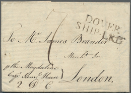 Br Portugal - Vorphilatelie: 1774. Pre-stamp Envelope Written From Lisbon Dated '21st June 1774' Addressed To Lon - ...-1853 Prephilately