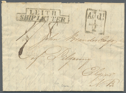 Br Portugal - Azoren: 1823. Stampless Envelope Written From Ponta Delgada Dated '30 July 1823' Addressed To Scotl - Azores