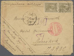 Br Rumänien: 1917. Envelope Endorsed 'Correspondence Militaire/Mission Française D'Aviation/Roumanie' Addressed T - Lettres & Documents