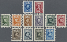 ** Rumänien: 1926,  6 L. Blau Und 10 L. Rot 60. Geburtstag Von Ferdinand I., Zwei Seltene Farbfehldrucke Einwandf - Lettres & Documents