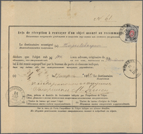 Br Russland: 1880, AR Normally Used For Foreign Mail Sent From WENDEN 18 MAR 1880 To St. Peterburg, Signed There - Neufs