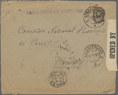 Br Russland: 1919. Censored Envelope (3 Sides Opens For Display) Written From The Allied Forces In Arkangel Beari - Neufs