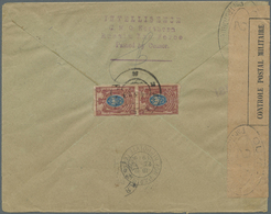 Br Russland: 1919. Censored Envelope Written From The Allied Forces In Archangel Addressed To Paris Bearing Russi - Neufs
