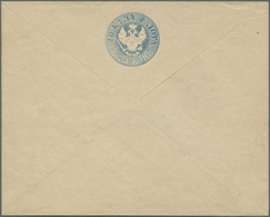 GA Russland - Ganzsachen: 1848, First Issue 20 + 1 K. Blue Envelope, Unused, Slight Toned, Otherwise Fine - Stamped Stationery