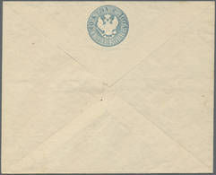 GA Russland - Ganzsachen: 1848, First Issue 20 + 1 K. Blue Envelope, Unused, Very Fine - Stamped Stationery
