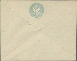 GA Russland - Ganzsachen: 1848, Second Issue 20 + 1 K. Blue Envelope With Watermark 1, Three Envelope With Differ - Stamped Stationery