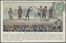 Ansichtskarten: Motive / Thematics: GESCHICHTE / REVOLUTION 1789 PARIS, Schachtel Mit über 180 Histo - Autres & Non Classés