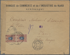 Br Russland - Besonderheiten: 1919. Censored Envelope Written From The Allied Forces In Arkangel Bearing Russia Y - Altri & Non Classificati