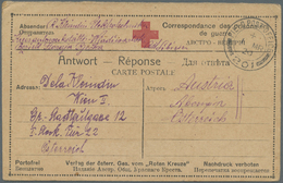 Br Russland - Besonderheiten: 1920 - BRITISH DETACHMENT IN SIBERIA: Red Cross 'Correspondance Des Prisonniers De - Autres & Non Classés