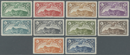 * San Marino: 1931: Kompletter Flugpostsatz, Sauber Ungebraucht Mit Originalgummi Und Falzspuren. - Unused Stamps