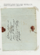 Br Schweden - Vorphilatelie: 1822, Feather Letter, Seal With A Bird´s Feather To Exeed Transport Of Official Lett - ... - 1855 Préphilatélie