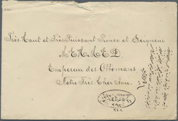 Br Schweden - Besonderheiten: 1910 Ca. Brief Des Schwedischen Königs Gustav V Mit Entsprechendem Prägesiegel An D - Other & Unclassified