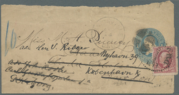 GA Schweden - Besonderheiten: 1893, USA, 1 Cent. Wrapper Sent To Stockholm, There Under Additon Of A 10 Öre Stamp - Other & Unclassified