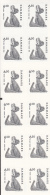 Denmark MNH Scott #1464a Booklet Of 12 6.50k Statue Of Queen Dagmar Ribe 1300th Ann - Nuovi