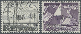 TO Schweiz: 1949, Landschaften, Kpl. Mit Zentrischem, Deutschen Ersttagsstempel. - Unused Stamps