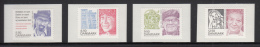 Denmark MNH Scott #1502-#1505 Set Of 4 Famous Writers - Unused Stamps