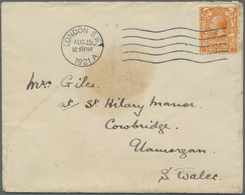 Br Serbien - Besonderheiten: 1921. Military Mail Envelope (stains) Addressed To Hampshire Written From The 'Briti - Serbia