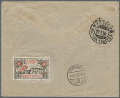 Br Sowjetunion: 1926, 27.7., Air Mail Letter From MOSKOW, Franked With 7 And 14 Kop Esperanto Congress And Addtio - Storia Postale