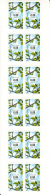 Denmark MNH Scott #1531a Booklet Of 12 8k Caterpillar, Trees - EUROPA - Ongebruikt