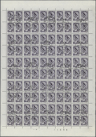 O Sowjetunion: 1961 Three Complete Sheets Of Definitives All Cancelled To Order, With Engraved And Perf 12:11½ 3 - Covers & Documents