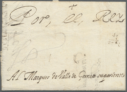 Br Spanien - Vorphilatelie: 1616 (5 Feb). Madrid Al Marqués Del Valle De Cenato. Carta Real De Filipe III "El Nob - ...-1850 Prefilatelia
