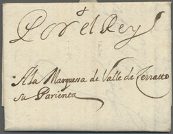 Br Spanien - Vorphilatelie: 1632 (10 Dic). Madrid A La Marqués De Valle De Cenato. Carta Real De Filipe IV "El Gr - ...-1850 Prephilately