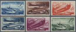 */(*) Spanien: 1938, Unterseebootpost, Ungebrauchte Serie (10 Pta Und 15 Pta Perfekt Zentriert) Und 2 Pta Probedruck - Usati